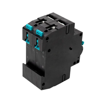 DC Miniature Circuit Breaker, 2p 600V 1000V MCB Safety Breaker, for Solar PV System Solar Panels Grid System, Thermal Magnetic Trip, DIN Rail Mount