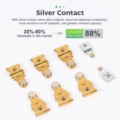 High Quality Aoasis Cj19-32 Switching Power Electrical Three Phase Capacitor Contactor
