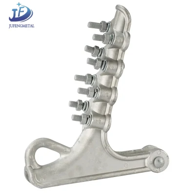  Overhead Cable Accessories Bolted Tension Clamp Metal Nll Type Strain Clamp