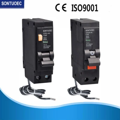  18mm Width 1p+N 40A/30mA Plug in Type Earth Leakage Protect RCBO