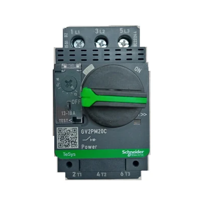  Motor Circuit Breaker with Thermal Magnetic Protection Gv2pm20cc06c07c08c10