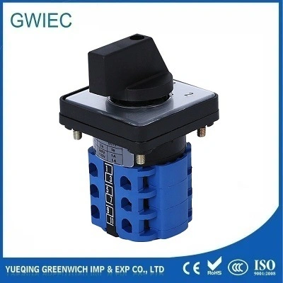 160A 315A Changeover Manual Change Over Rotary Switch Hot Sale
