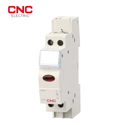  24V AC/DC 230V LED Indicator Lamp MCB Modular Easy Installation Signal Light