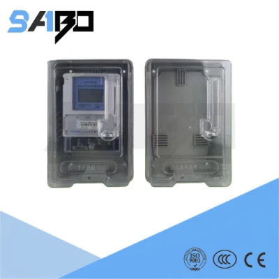  Waterproof Single Phase Plastic Transparent Electric Energy Meter Box