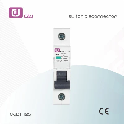 Cjd1-125 1-4p Disconnecting Switch Isolator Isolating Switch Circuit Breaker