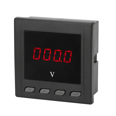  Single Phase AC Digital LED Display RS485 Smart Voltage Meter