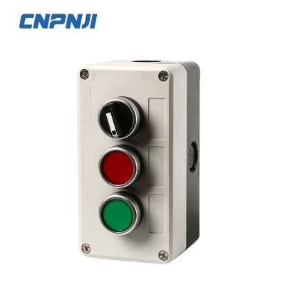  Push Button Switch Box with 3 Holes Waterproof Push