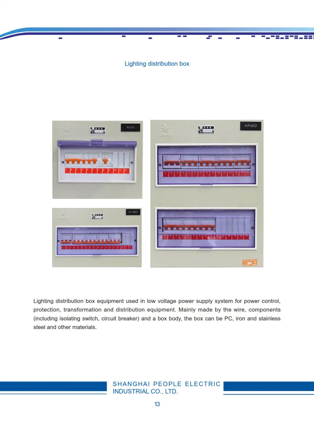 AC Metal Enclosed Switchgear 400V/440V/50/60Hz up to 6300A