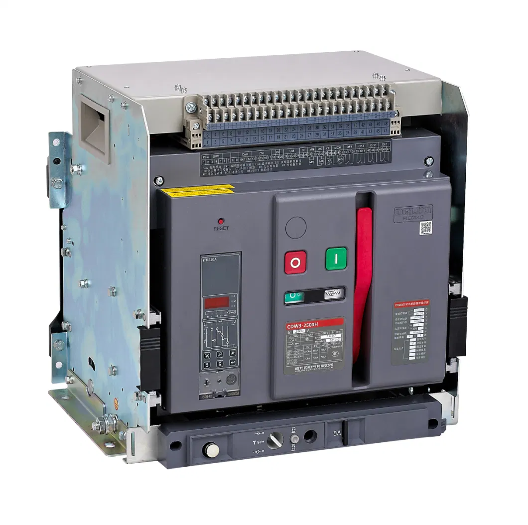 Delixi Cdw3 Series Frame Circuit Breakers in Power Stations Moulded Case Circuit Breaker