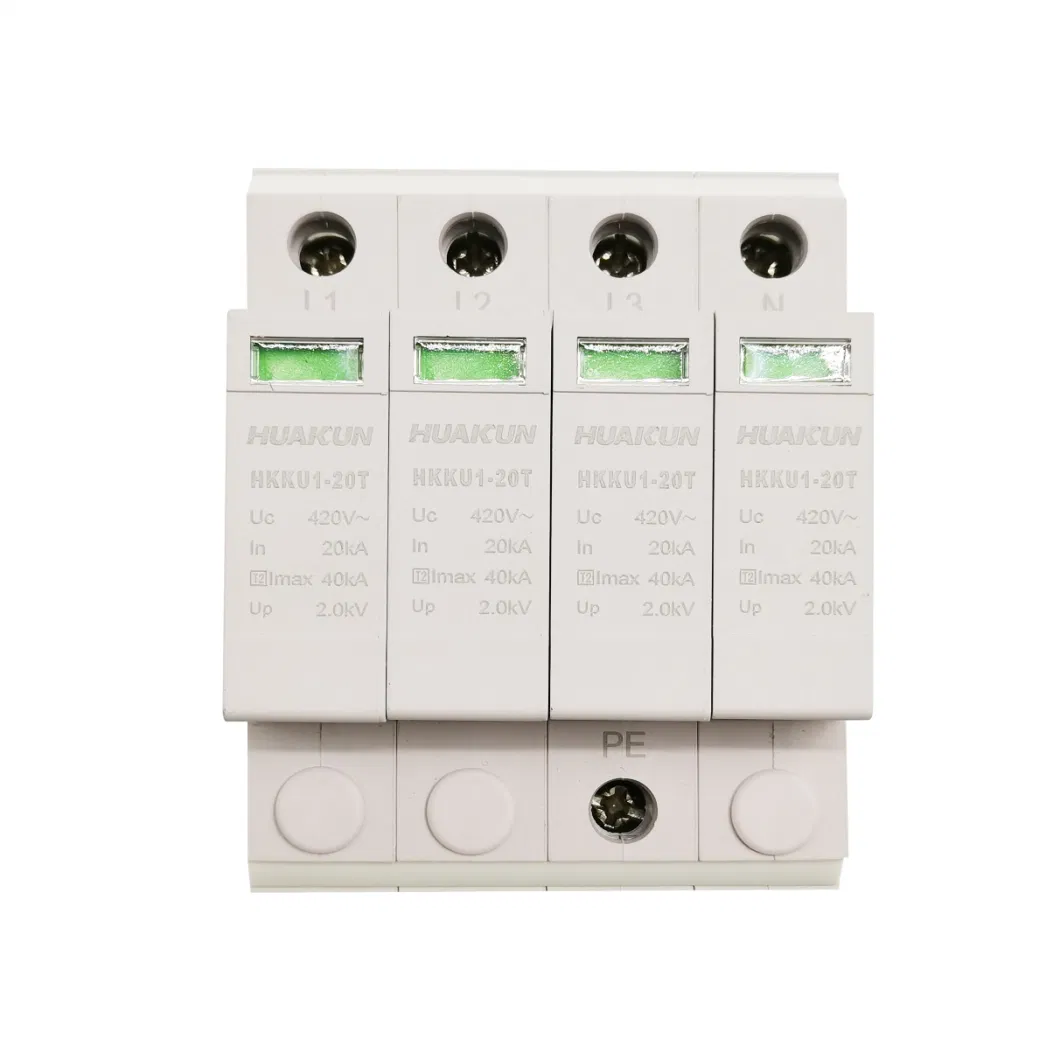 Three Phase SPD Surge Protection Device Surge Arrester Surge Protective Device