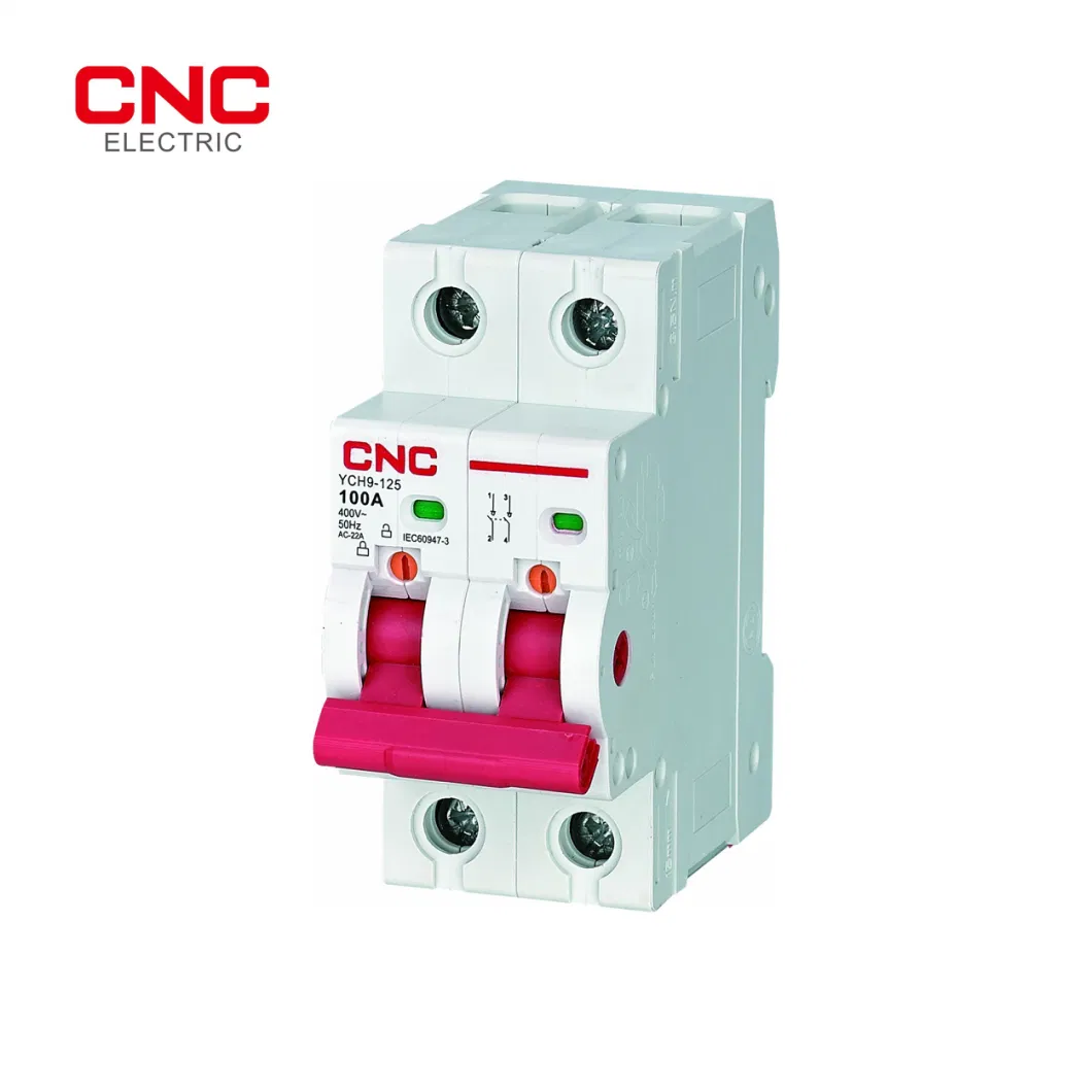 CNC Ych9-125 2p Isolating Disconnecting Switch