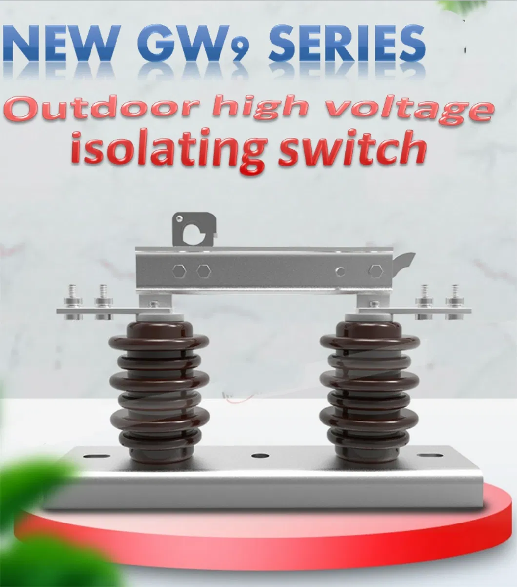 Gw9 12/15kv New Ceramic Type Outdoor Isolation Knife Switch Disconnecting Switch