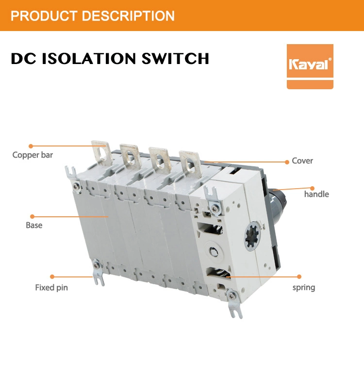 Kayal Automatic Changeover Switch 12V 415V Battery Rotary Switch Isolator