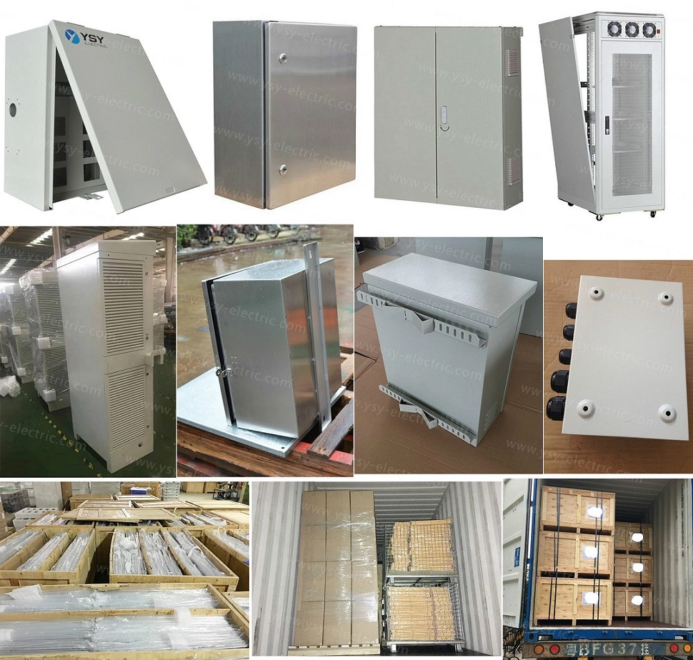 Outdoor Waterproof Wall Mounted Stainless Steel/Aluminum Electric Electrical Box Metal Enclosure Distribution Box /Solar Combiner Box