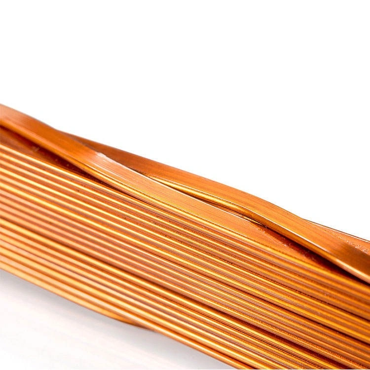 IEC Customized Continuously Transposed Conductor Transfomer Flat Enameled Copper Wire