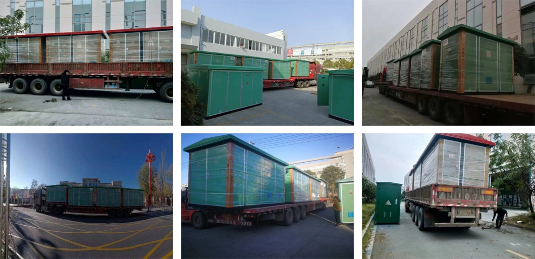 Yb-200kVA Series Compact Box Type Prefabricated Combined Substation, Outdoor Transformer Substation