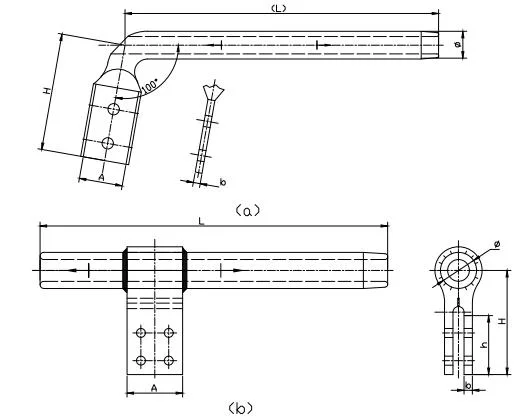 Ny-Type Strain Clamp for Overhead Electric Transmission Line