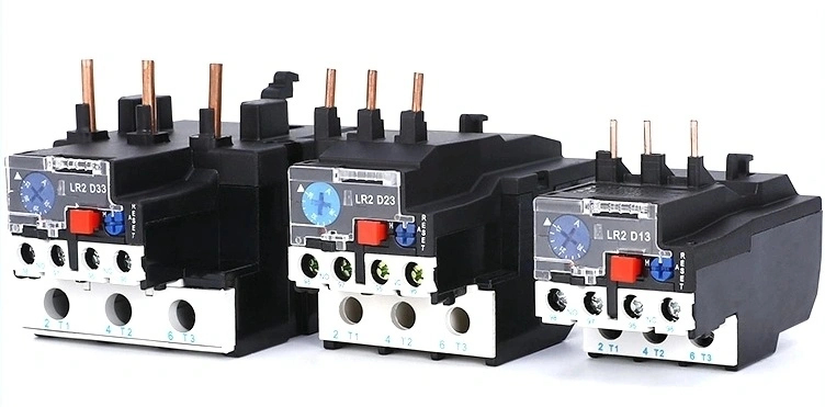 Lr2-D 1no+1nc Sliver Contact Thermal Overload Relay with CE Approval (0.1-95A)