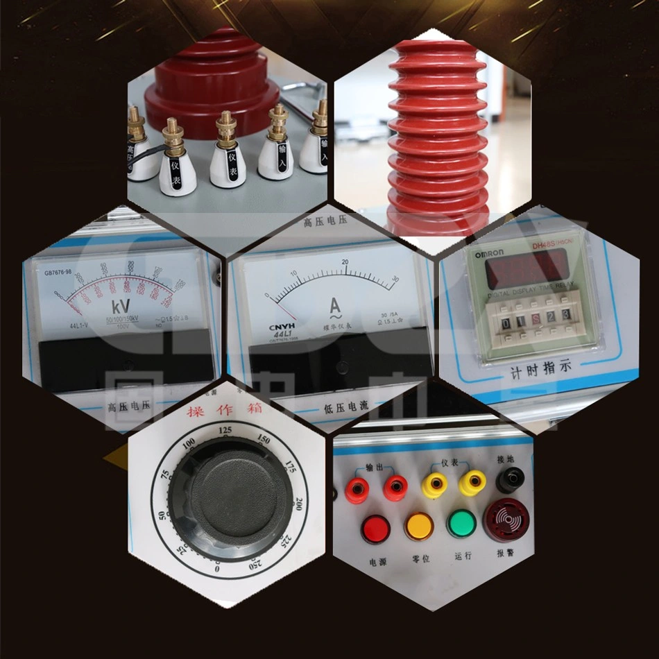 YDJZ Series Manual Operation Multi-voltage Selection Oil Immersive Transformer Test Equipment