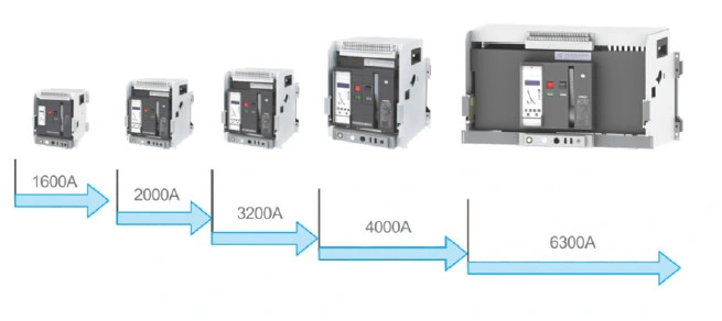 2000A Fixed &amp; Drawer Type Smart Air Circuit Breaker 3/4poles with Competitive Price High Quality