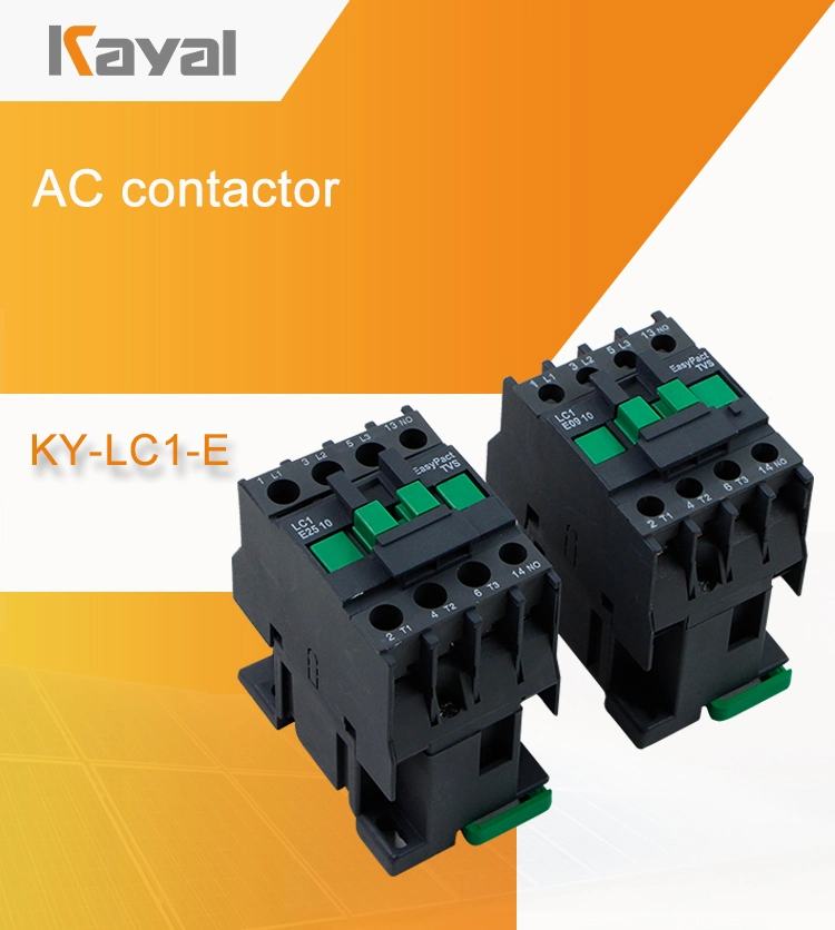 Free Sample! LC1-E Single Pole 24V AC Contactor