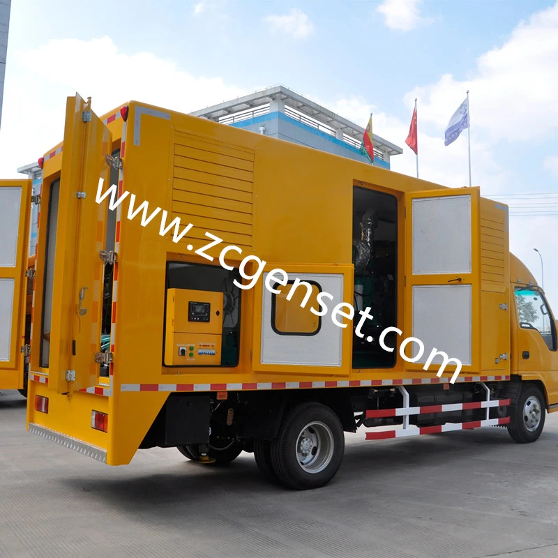 Good Protection Grade Diesel Generator Set Commins Yuchai Shanghai Engine