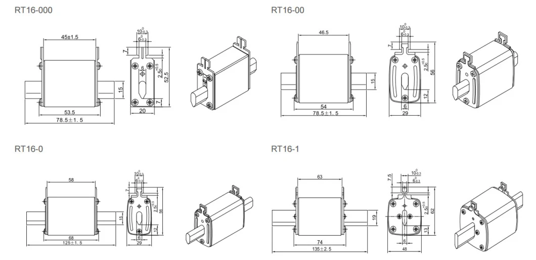 NH and NT HRC Fuse RT16