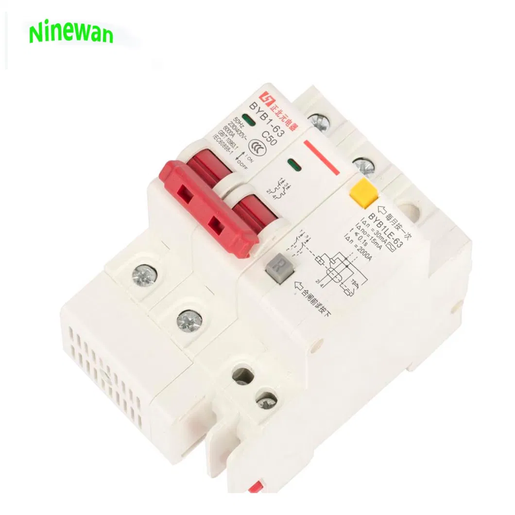 Type B RCCB ELCB Price AC 63A Residual Current Circuit Breaker RCCB/RCD