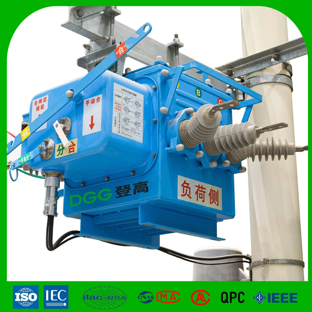 Outdoor Electrical Electric High Voltage Isolator Distribution Transformer Air Vacuum Interrupter Circuit Breaker