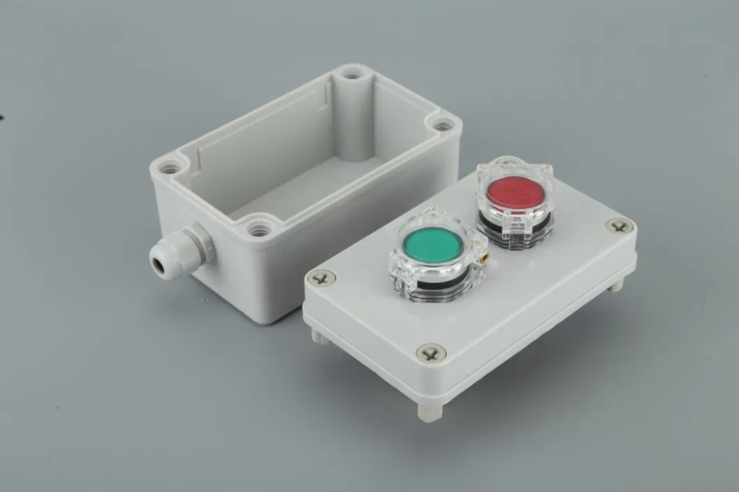 ABS/PC Dust-Proof Push Button Control Box Plastic Enclosure Switch Box