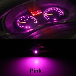 T3 T4.2 T4.7 3SMD 3030 LED Bulb Car Board Instrument Panel Lamp Dashboard Warming Light Indicator Wedge Light 12V Yellow