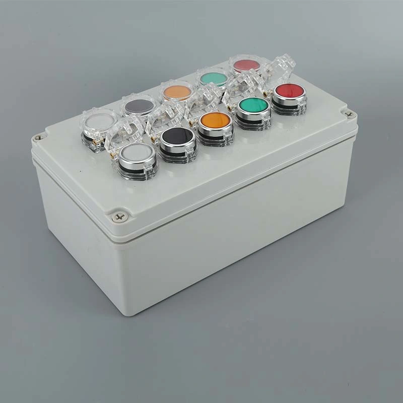 Durable Waterproof Junction Box Plastic Enclosure Push Button Control Box