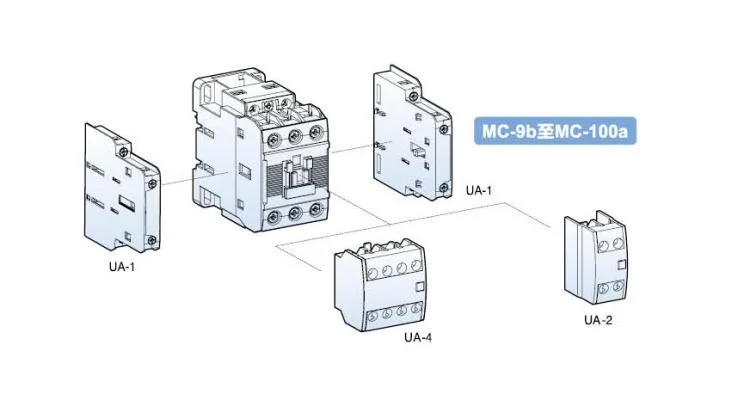 Original Ls Ua-4 Contactor Matching Contactor Auxiliary Contact