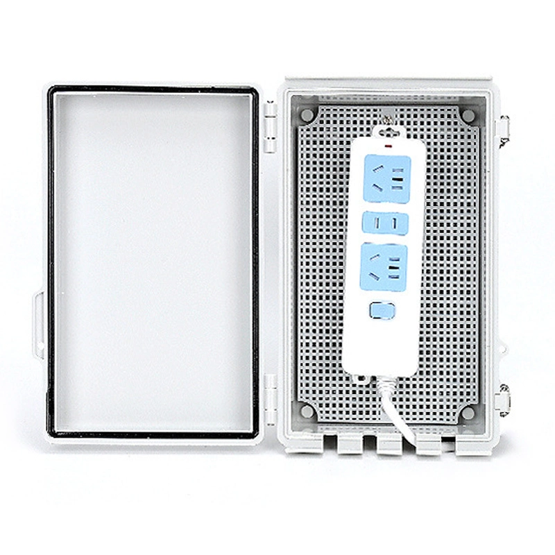 IP67 Outdoor ABS Plastic Waterproof Distribution Box with Hinge Lid