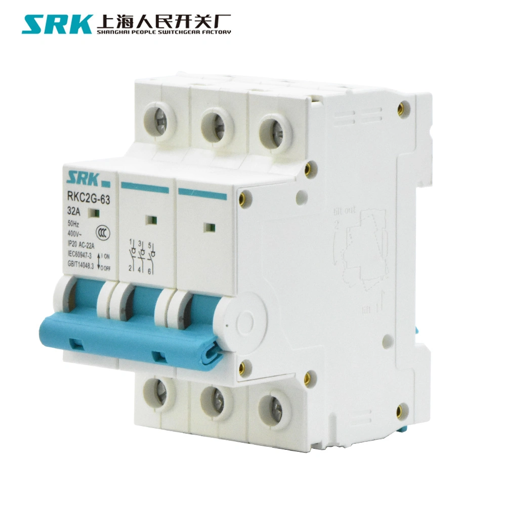 1p-4p 6A-40A 63A 80A 100AMP 125AMP Mains Isolator Switch