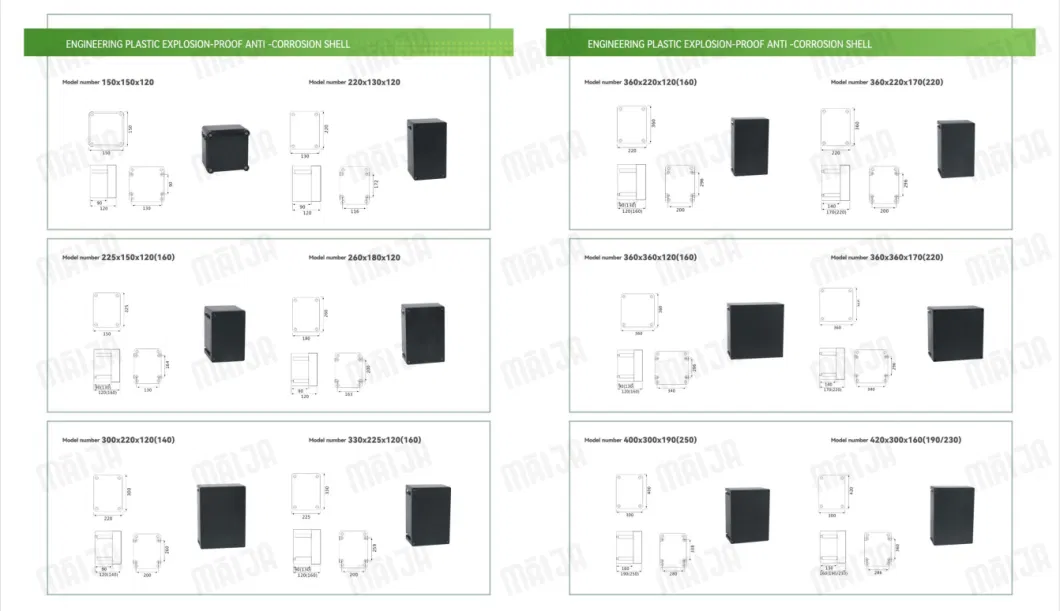 IP65 Waterproof 1holes Position Aluminum Case Waterproof Push Button Box