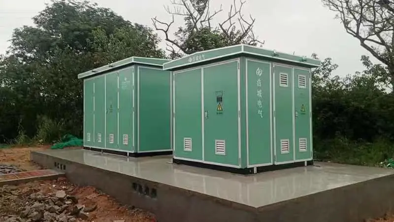 High Voltage (Hv) /Low Voltage (LV) Prefabricated Power Substation (European Box Transformer)