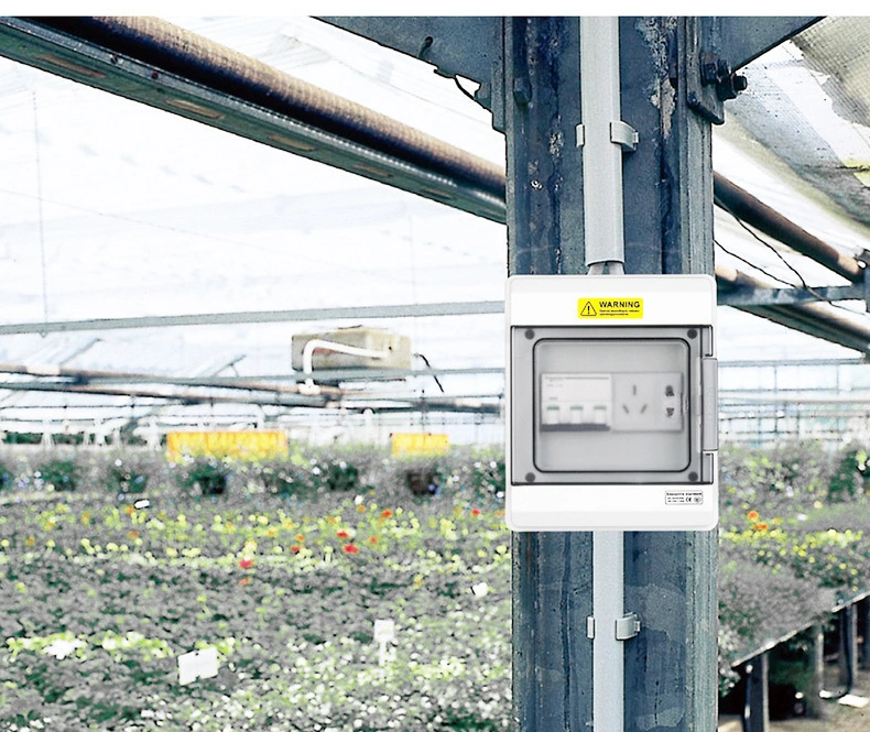 IP65 Power Distribution Switch Box Terminal PV Solar Energy System PVC Electrical Junction Box