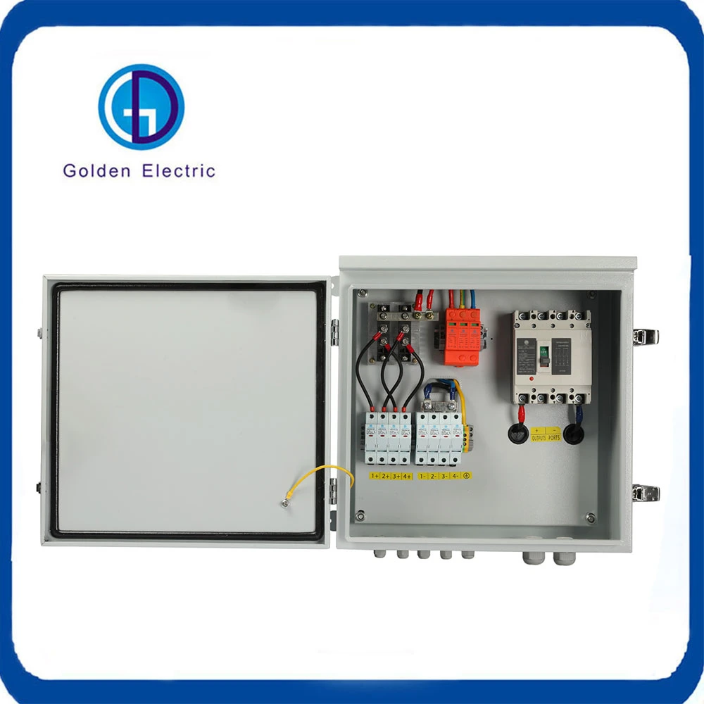 3p DC 1000V 20-40ka SPD House Power Surge Protector Protective Arrester Device DIN Rail Lightning Protection