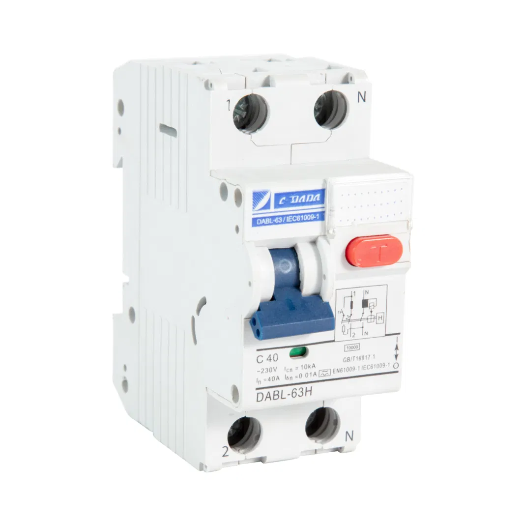 Dabl-63 6ka 1p+N Electronic RCBO CB Approved