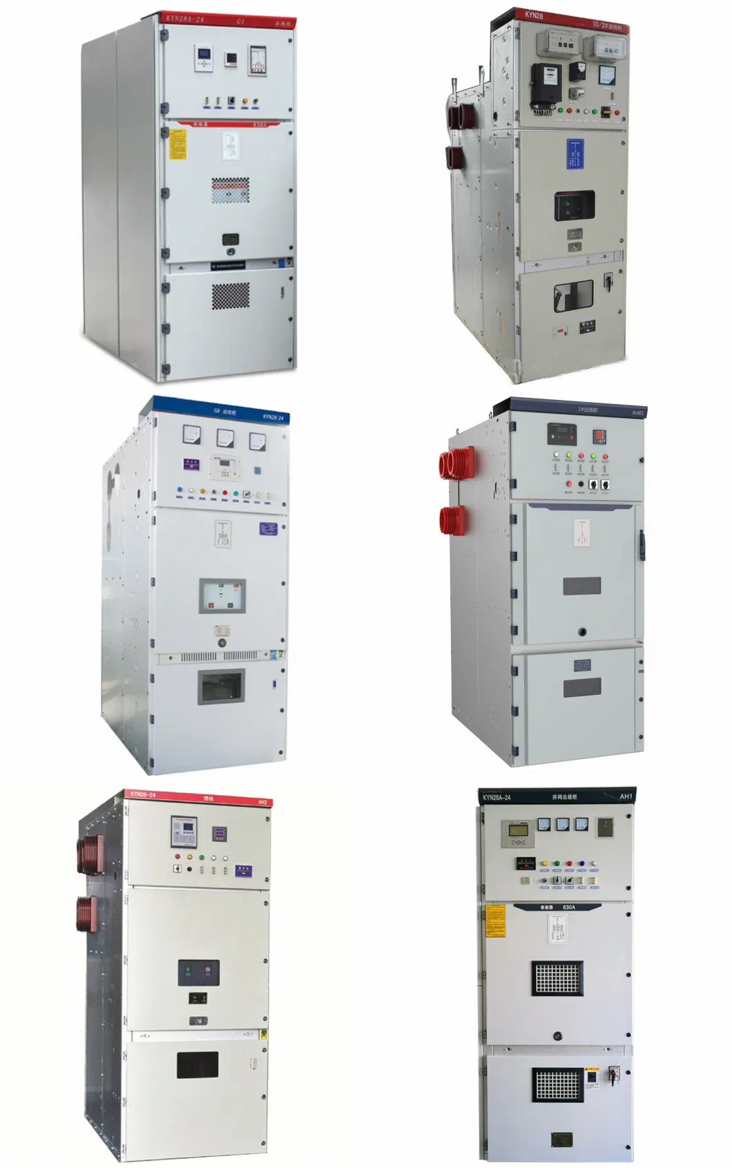 Kyn28 24kv 630A 2000A 4000A Armoured Removable AC Enclosed Switchgear