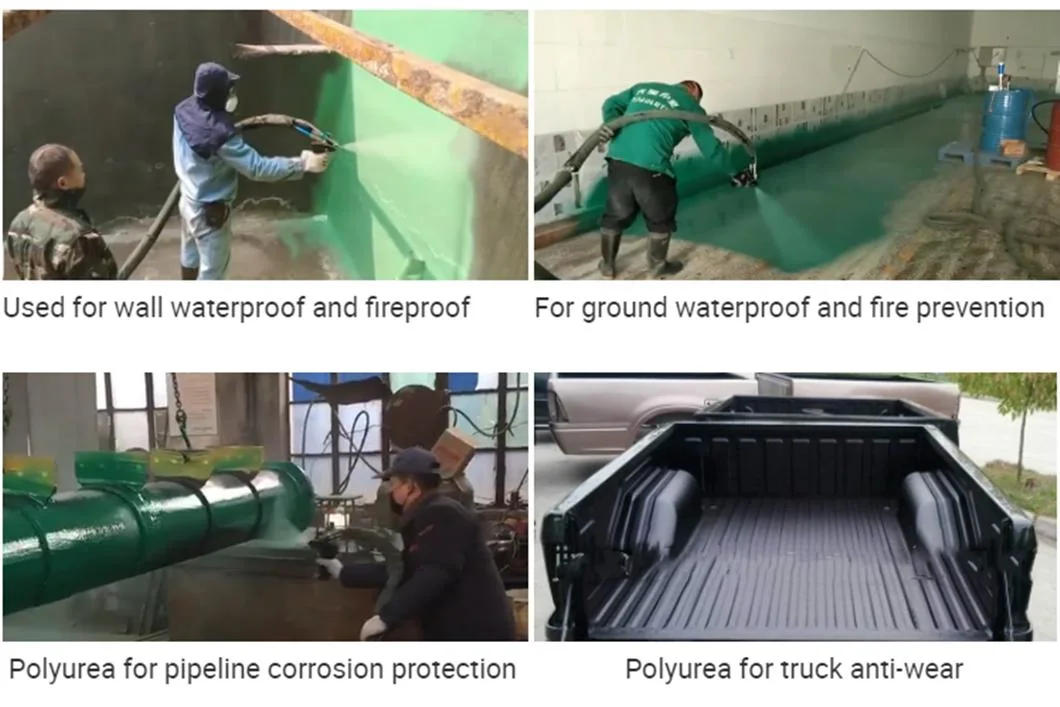 Wholesale Corrosion Prevention Polyurea Spua Coating Painting Material for Concrete Ground Floor