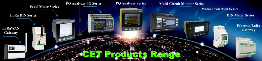 PMC-53A-E DIN96 Three-Phase Multifunction Smart Energy Meter for Voltage Watt-Hour Measurement with Ethernet BACnet