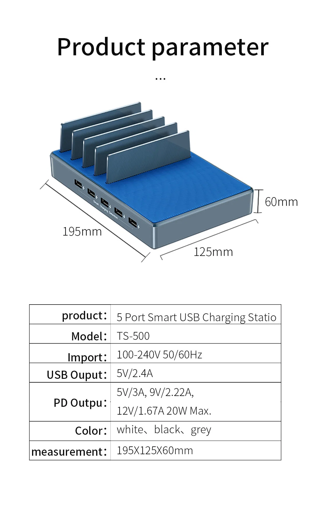 High-Speed 12W Charging for Single Device