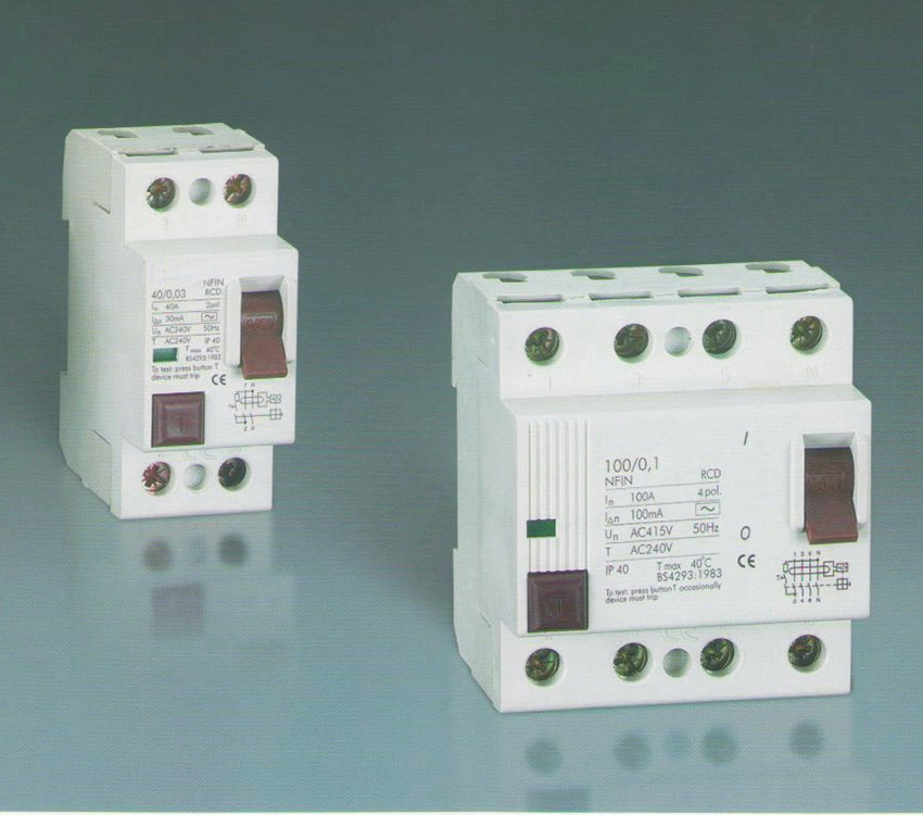 Nfin RCD Residual Current Device, Circuit Breaker, Switch, Contactor, Relay