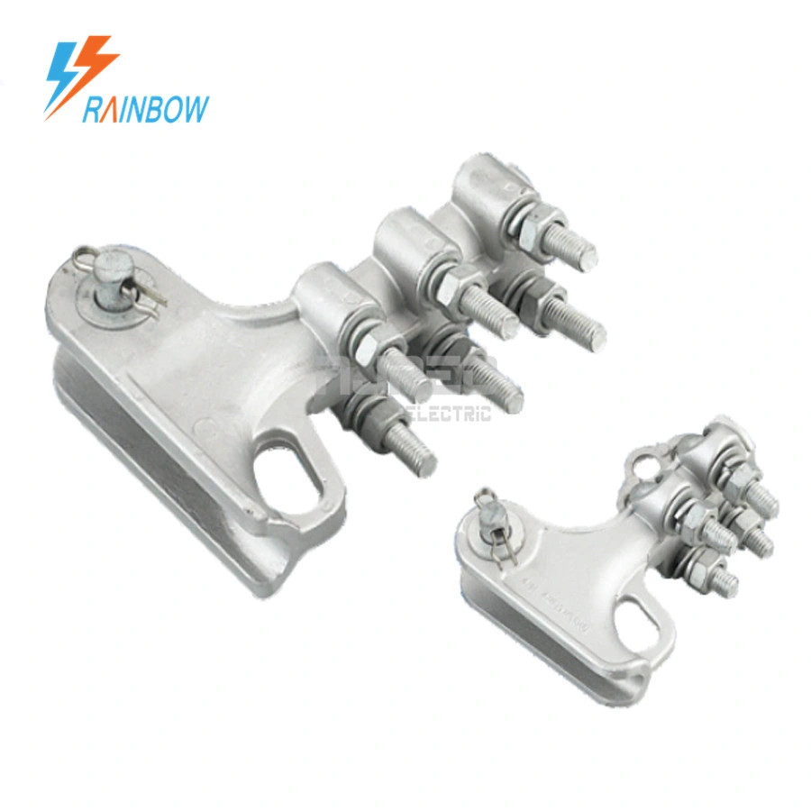 Bolt Type Aluminum Alloy Electrical Power Line Tension Strain Clamp