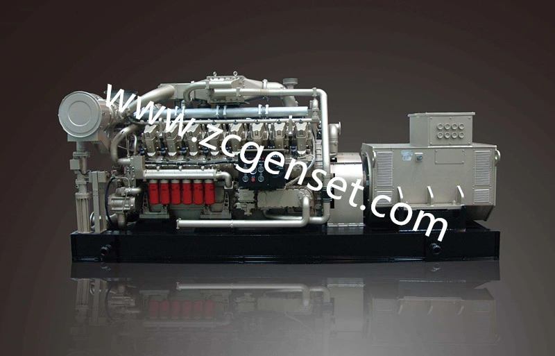 Good Protection Grade Diesel Generator Set Commins Yuchai Shanghai Engine