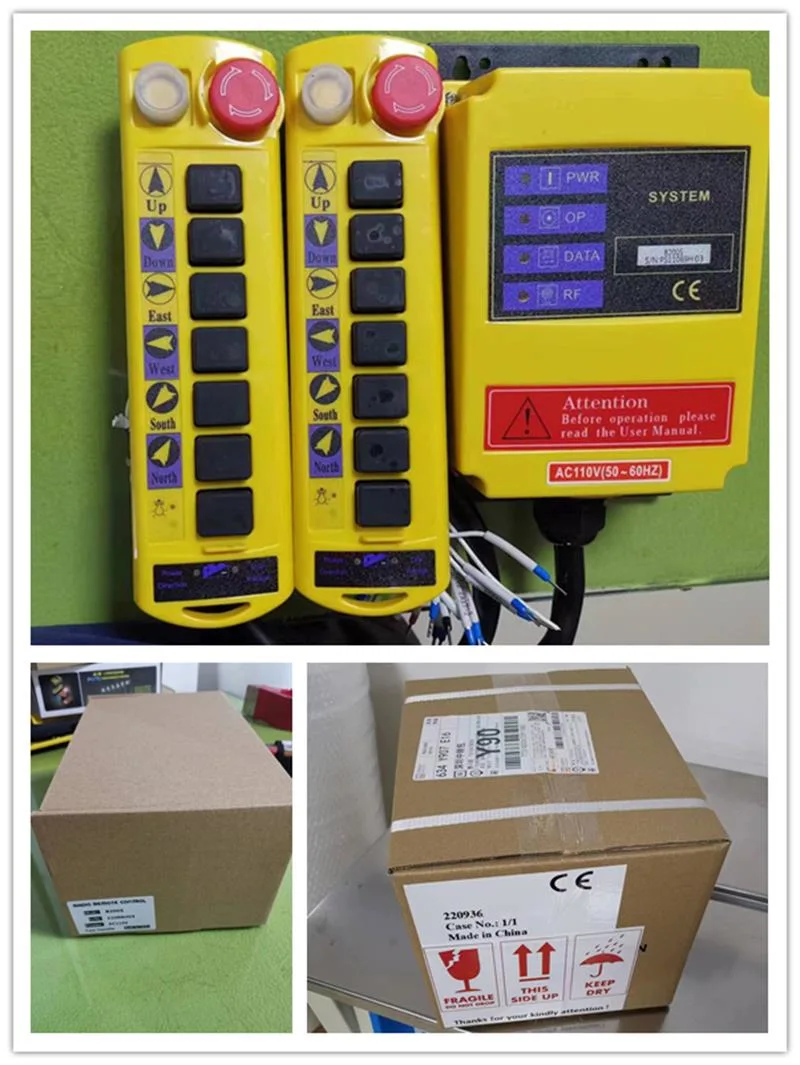 B200s Wireless Radio Remote Control Electrical Push Button Switch Box for Crane Hoist