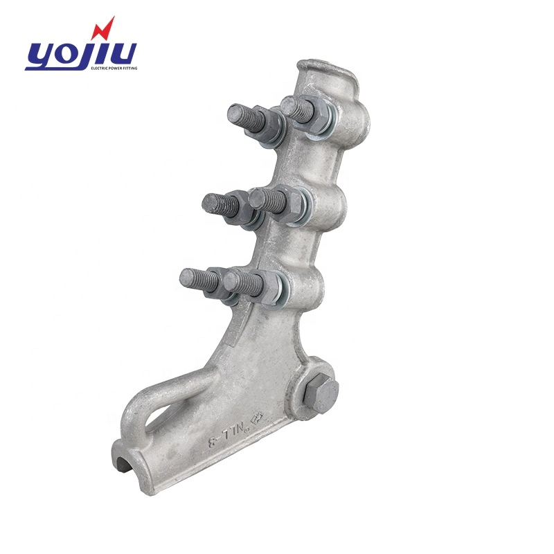 Nll Type High Voltage Electrical Aluminium Bolt Tension Anchoring Cable Clamp with Metric Measurement System for Fixed Usage