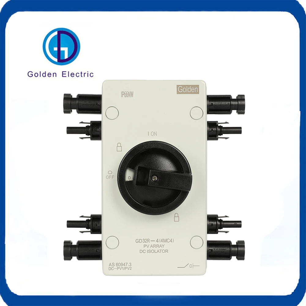 Cage Type Solar DC Disconnect Switch 1500VDC Power Isolator Switches Isolating for Solar Power System